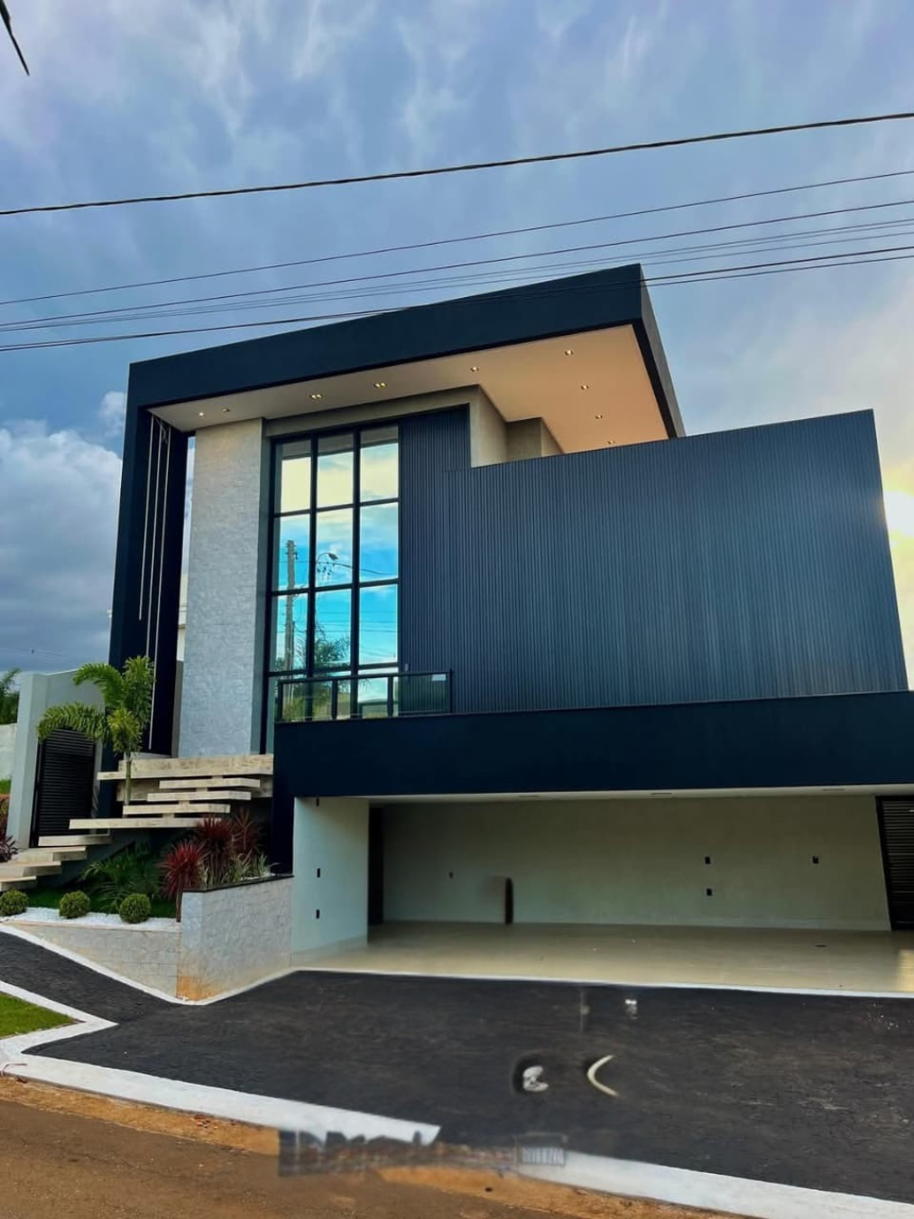 Fachada espelhado preto - foto 1