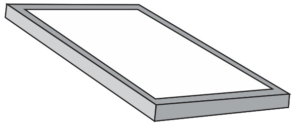 CLARABÓIA RETANGULAR