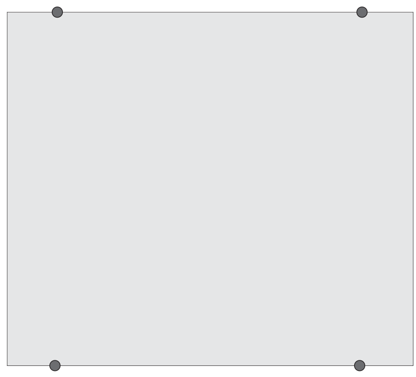 ESPELHO COM BOTÃO FRANCÊS