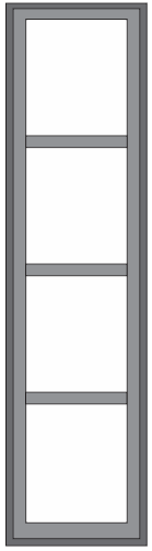 FIXO 4 MÓDULOS VERTICAIS (LG-083)