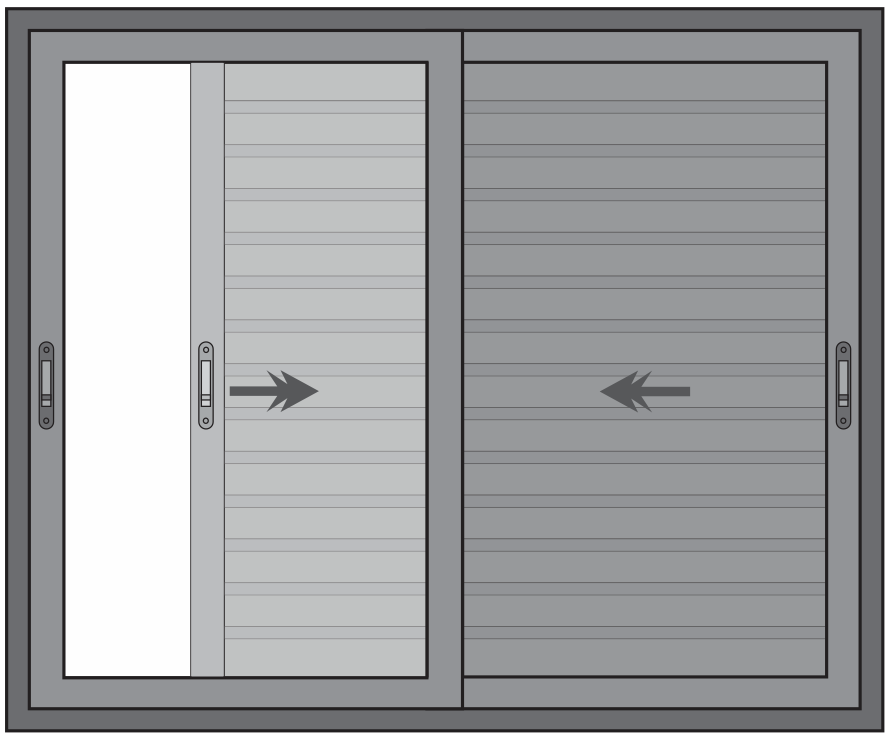 JANELA 3 FOLHAS VIDRO COM VENEZIANA