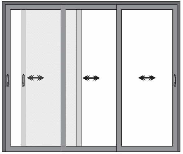 PORTA 4X1 FOLHAS DE CANTO